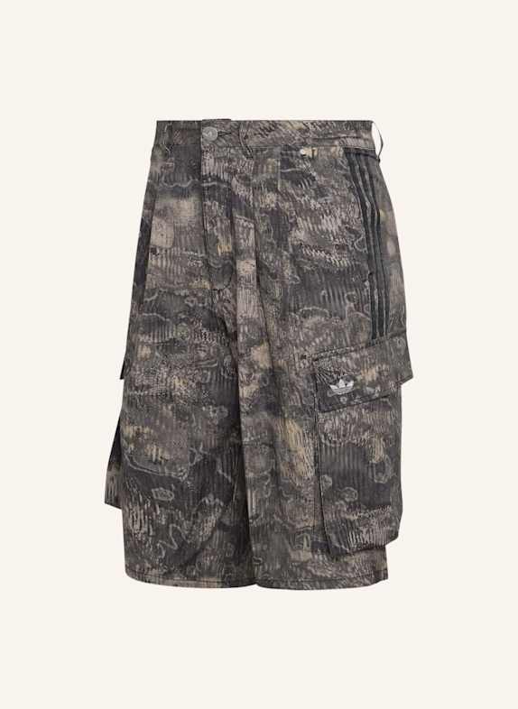 adidas Originals ADILENIUM SEASON 5 AOP CARGOSHORTS GRAU/ BEIGE