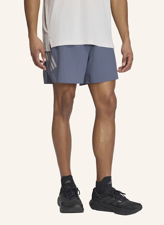 adidas 2-in-1-Laufshorts ADI365 GRAU/ SILBER