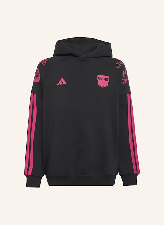 adidas ADIDAS X FORTNITE HOODIE SWEATSHIRT SCHWARZ