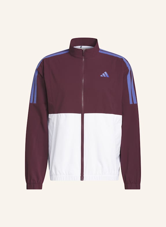 adidas BEYOND TWISTWEAVE FULL-ZIP WINDBREAKER WEISS