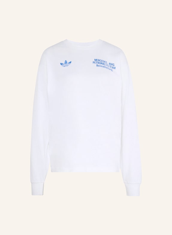 adidas MERCEDES - AMG PETRONAS FORMULA 1 TEAM BLUE WONDER LONGSLEEVE WEISS
