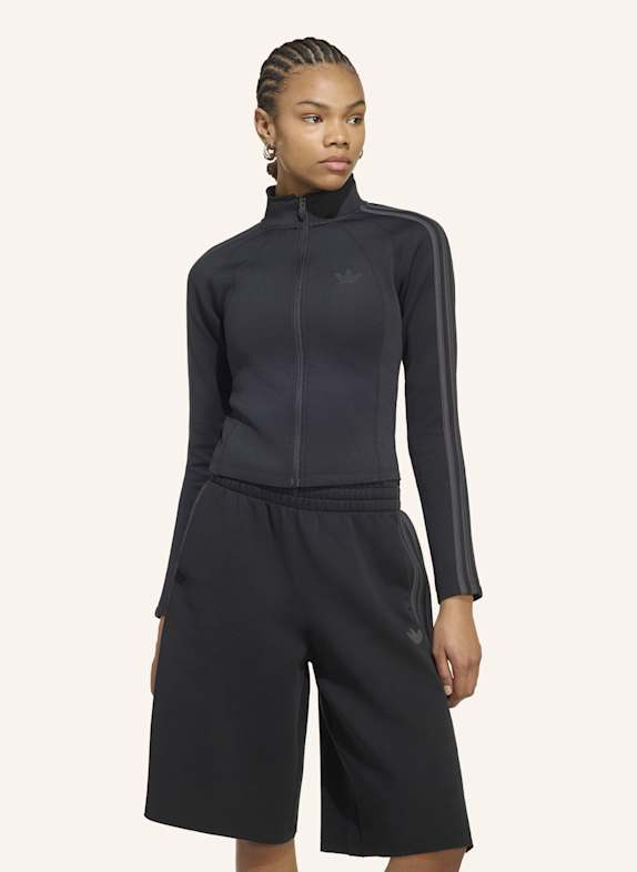 adidas Originals SST 2.0 ORIGINALS JACKE, FIGURBETONT SCHWARZ