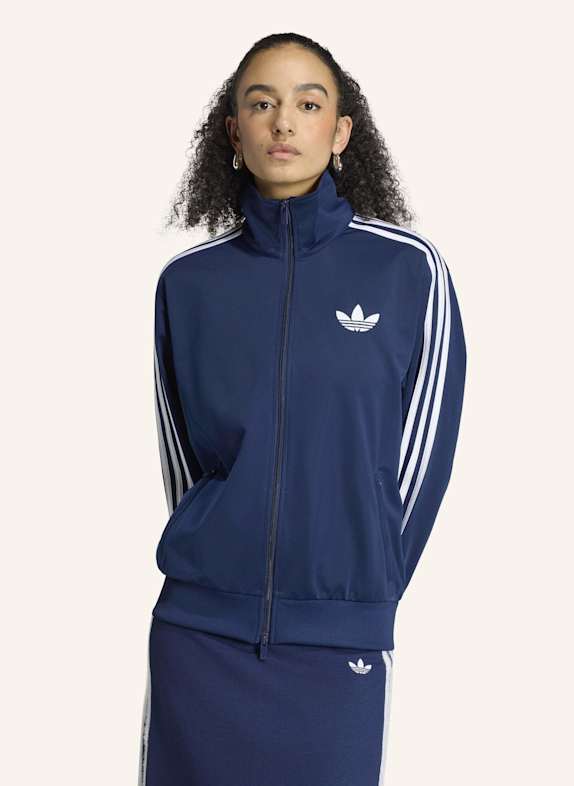 adidas Originals FIREBIRD TRACK TOP LOOSE. BLAU/ WEISS