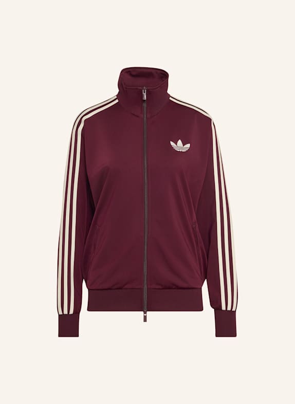 adidas Originals FIREBIRD TRACK TOP LOOSE. ROT/ WEISS