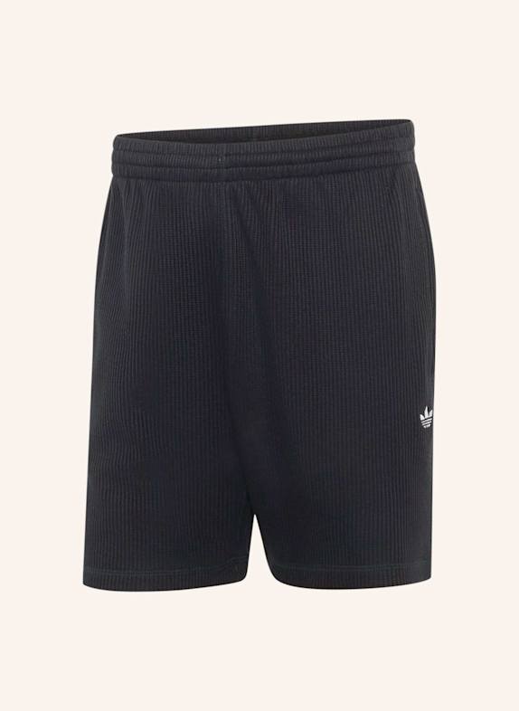 adidas Originals TREFOIL ESSENTIALS WAFFELSTRICK-SHORTS SCHWARZ