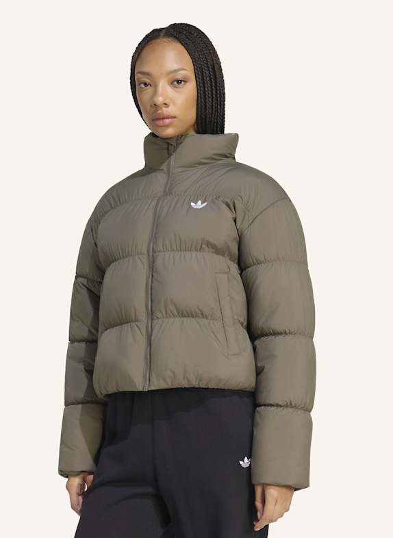 adidas Originals JACKE, GEFÜTTERT, KURZER SCHNITT BRAUN