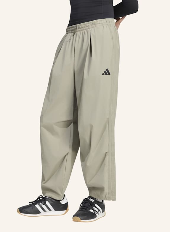 adidas CITY TECH 3-STREIFEN-HOSE SILBER