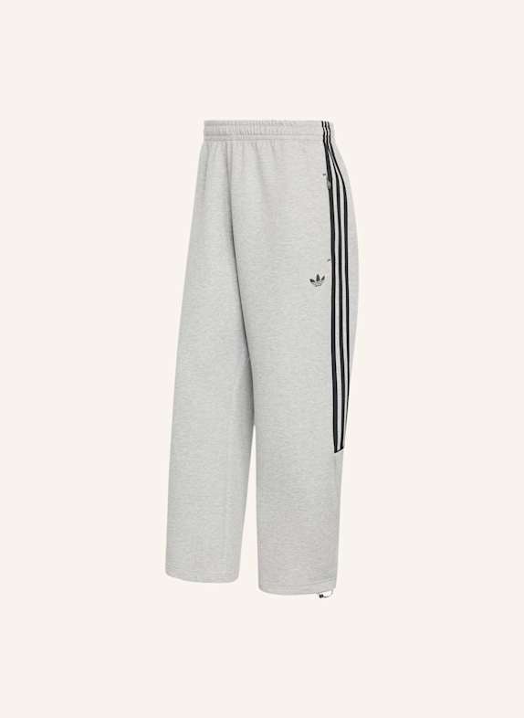 adidas Originals SPACER TEAMGEIST 26 CUTLINE HOSE, OFFENER SAUM GRAU
