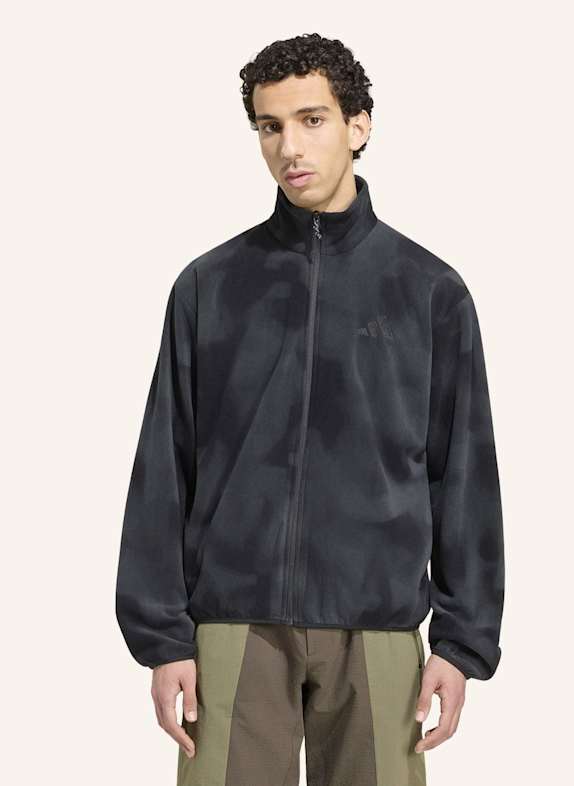 adidas TERREX TERREX MULTI CLIMAWARM FLEECEJACKE, DURCHGEHENDER REISSVERSCHLUSS GRAU / SCHWARZ