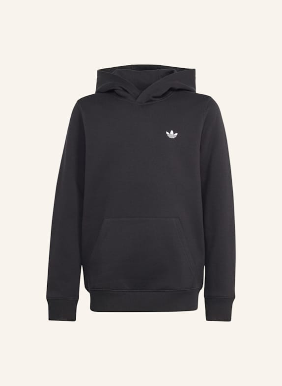 adidas Originals REGULAR FLEECE-HOODIE SCHWARZ