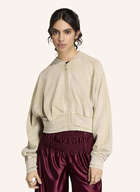 adidas Originals SST TRACK TOP, KÜRZER GESCHNITTEN, ZWEILAGIG BEIGE