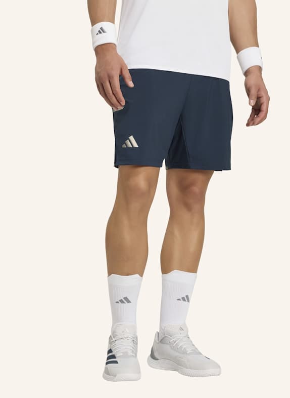 adidas TENNIS CLIMACOOL SHORTS & INNENSHORTS SET SCHWARZ