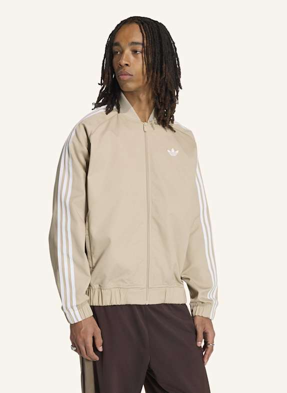 adidas Originals SST ADICOLOR CLASSICS TRACK TOP BAUMWOLLE TWILL BEIGE