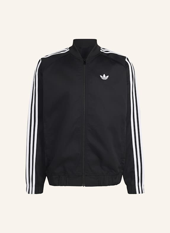 adidas Originals SST ADICOLOR CLASSICS TRACK TOP BAUMWOLLE TWILL SCHWARZ