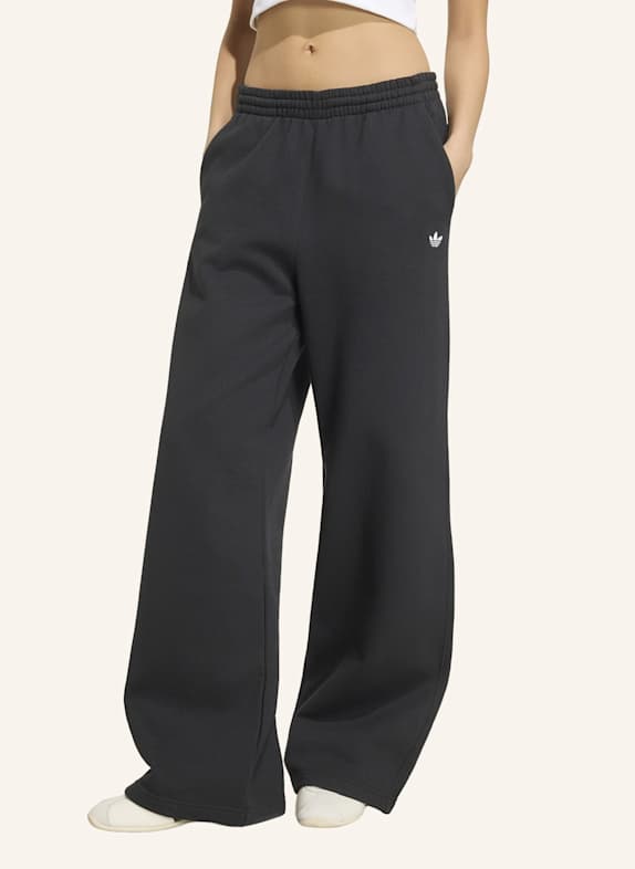 adidas Originals ESSENTIALS FLEECE-HOSE, WEITES BEIN SCHWARZ
