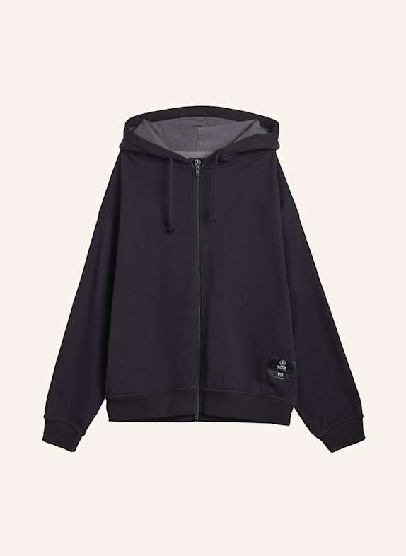 Y-3 Y-3 MERCEDES REISSVERSCHLUSS KAPUZENJACKE SCHWARZ