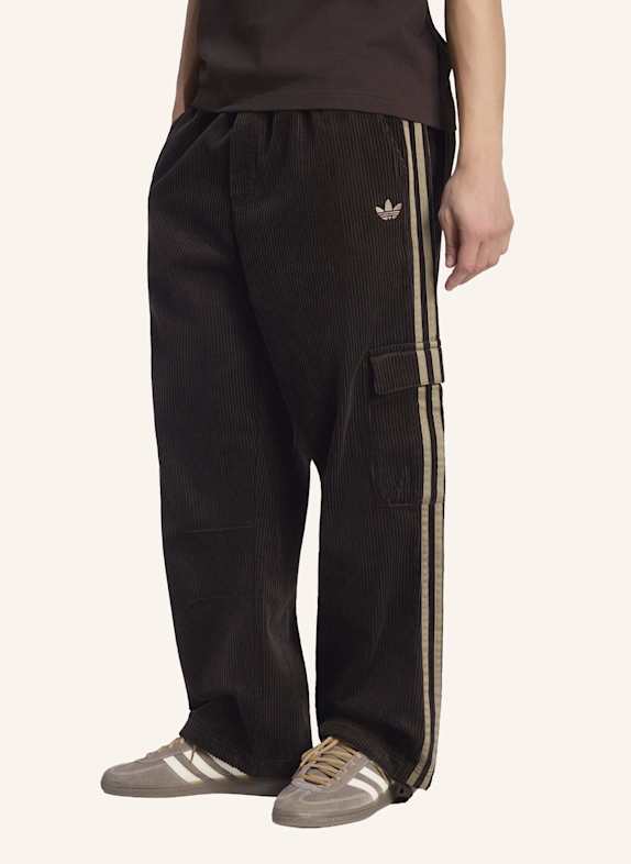 adidas Originals ADICOLOR CARGOHOSE CORD BRAUN