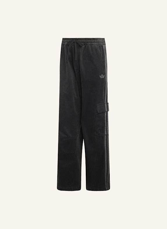 adidas Originals ADICOLOR CARGOHOSE CORD SCHWARZ