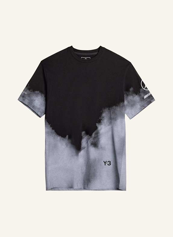 Y-3 Y-3 MERCEDES - AMG PETRONAS FORMULA 1 TEAM TOUR T-SHIRT SCHWARZ