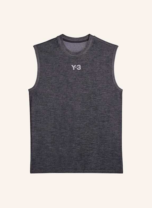 Y-3 Y-3 MERCEDES ENGINEERED TANK-TOP SCHWARZ/ GRÜN