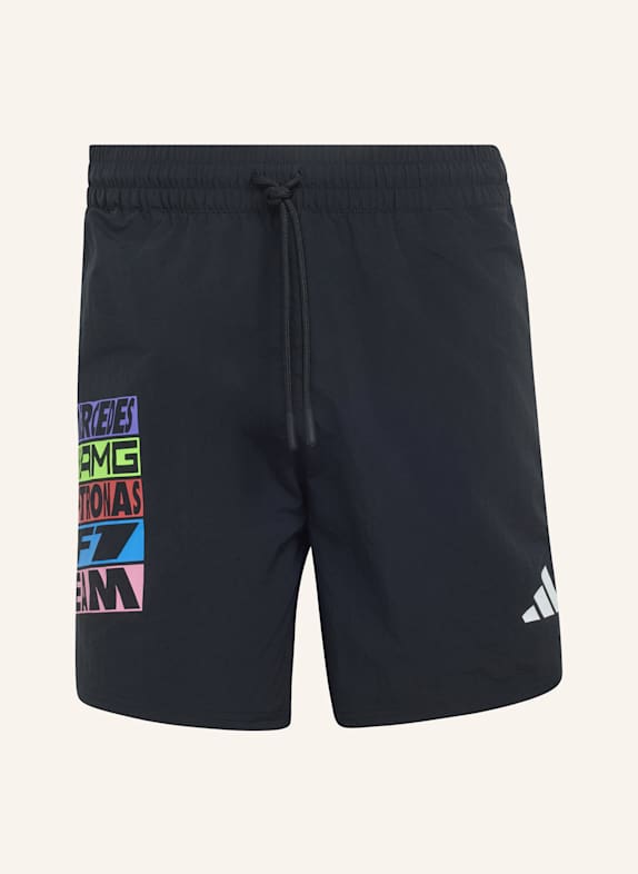 adidas MERCEDES – AMG PETRONAS FORMULA 1 TEAM LIGHTS ON SHORTS SCHWARZ