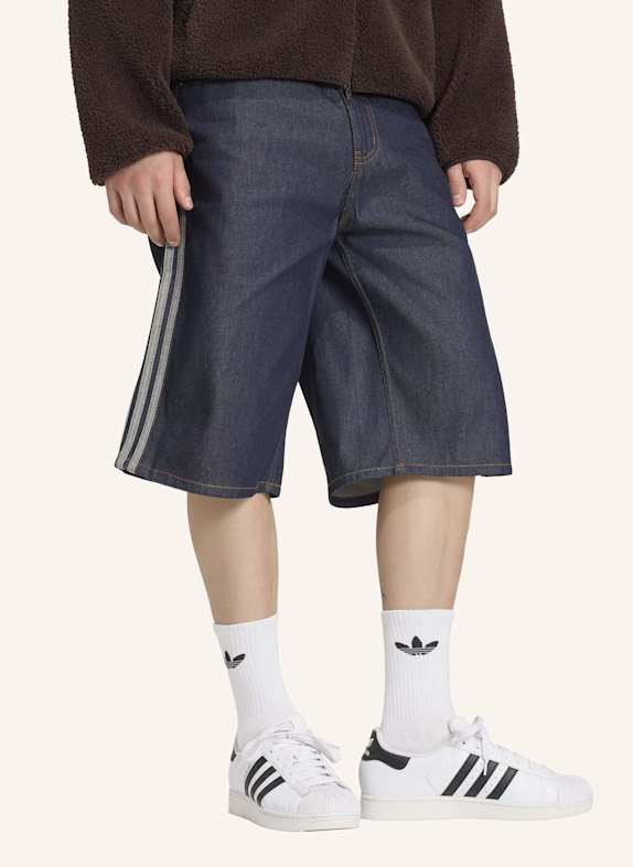 adidas Originals FIREBIRD ADICOLOR JORTS, MITTELHOHER BUND, GERADES BEIN BLAU