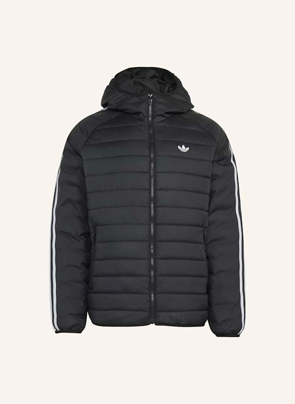 adidas Originals 3-STREIFEN JACKE, GEFÜTTERT SCHWARZ