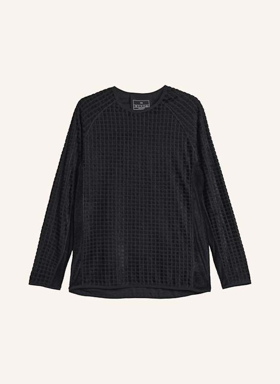 Y-3 Y-3 RUNNING T-SHIRT, LANGÄRMELIG, WENDEDESIGN SCHWARZ