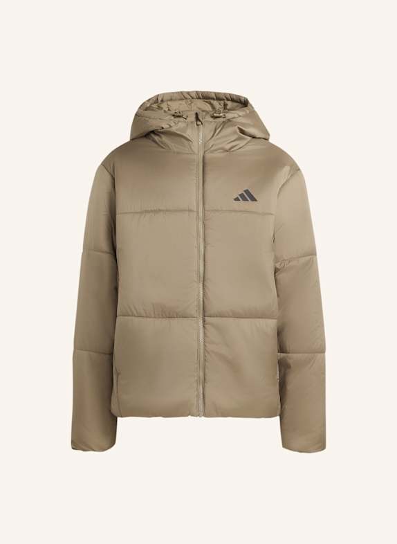 adidas ESSENTIALS HIGHLOFT PUFFER JACKE, ISOLIERT KHAKI