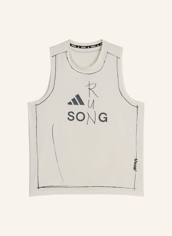 adidas ADI365 SFTM RUNNING TANKTOP WEISS