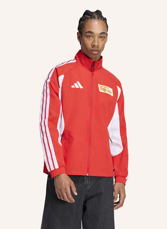 adidas UNION BERLIN ANTHEM HEIMJACKE ROT