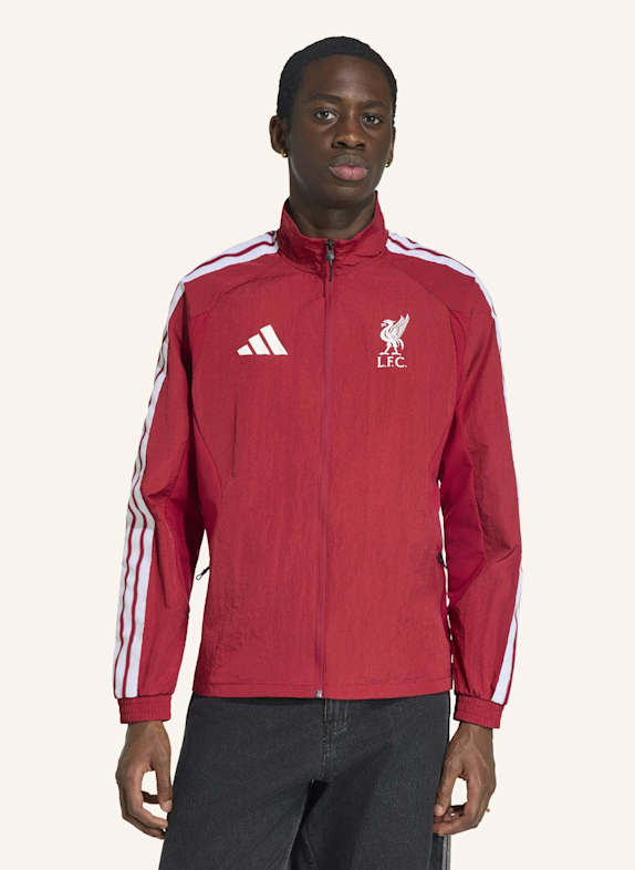 adidas FC LIVERPOOL ANTHEM HEIMJACKE ROT