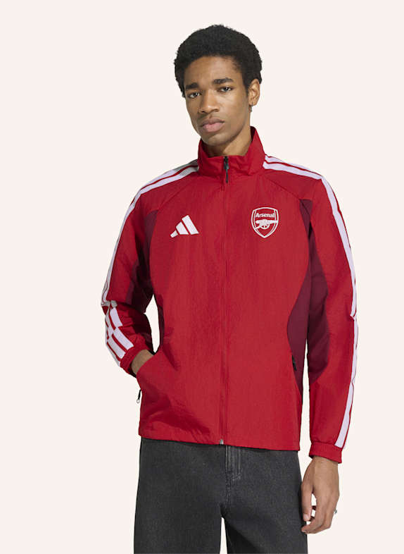 adidas FC ARSENAL ANTHEM HEIMJACKE ROT