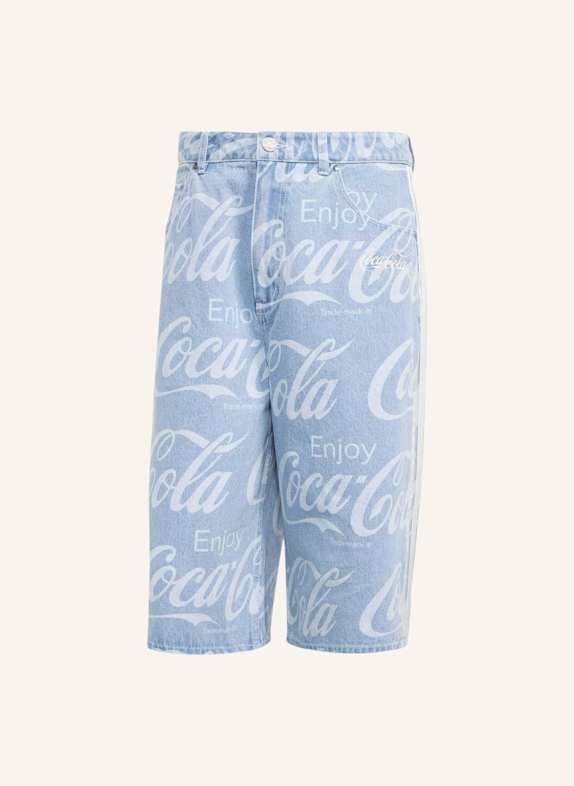 adidas Originals COCA-COLA CLASSIC SPORT DENIM JORT BLAU