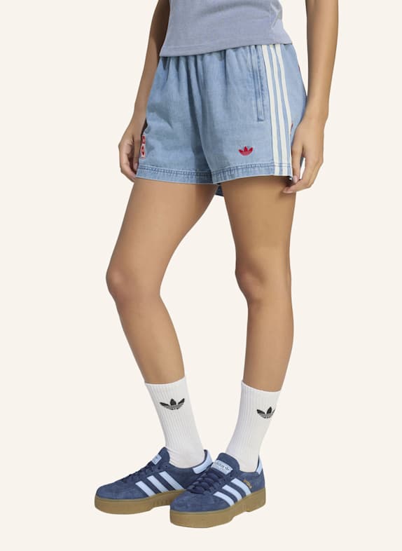 adidas Originals ADIDAS X COCA-COLA DENIM JORTS BLAU