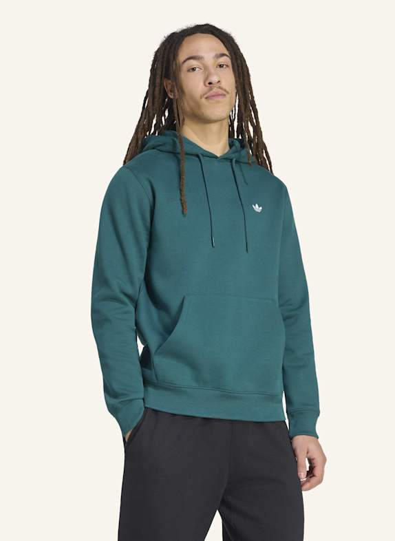 adidas Originals TREFOIL ESSENTIALS HOODIE GRÜN