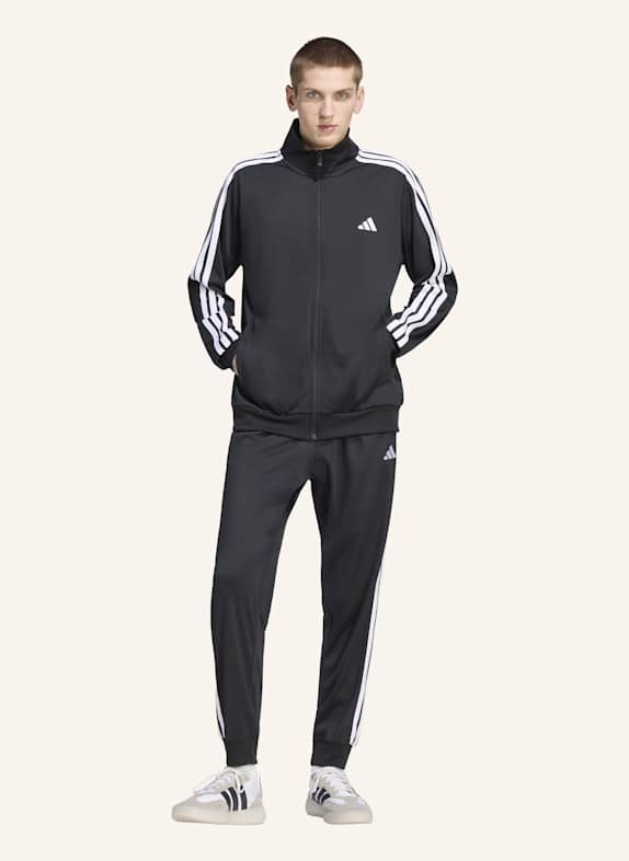 adidas DAYREADY TRAININGSANZUG SCHWARZ/ WEISS