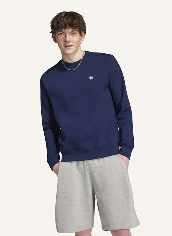 adidas Originals TREFOIL ESSENTIALS CREW SWEATSHIRT BLAU