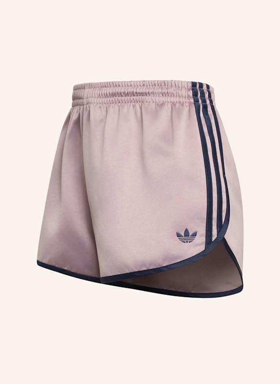 adidas Originals SATIN 3S SPRINTER SHORTS LILA/ BLAU