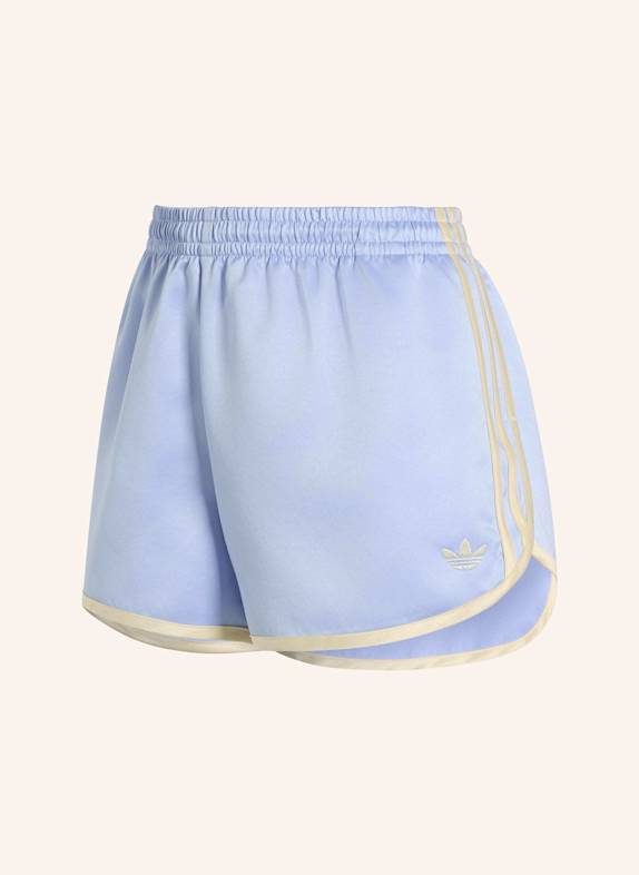 adidas Originals SATIN 3S SPRINTER SHORTS BLAU/ CREME