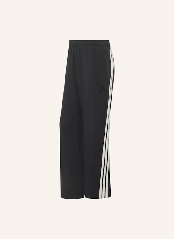 adidas ADIDAS KIT 3-STREIFEN WEITE HOSE SCHWARZ/ WEISS