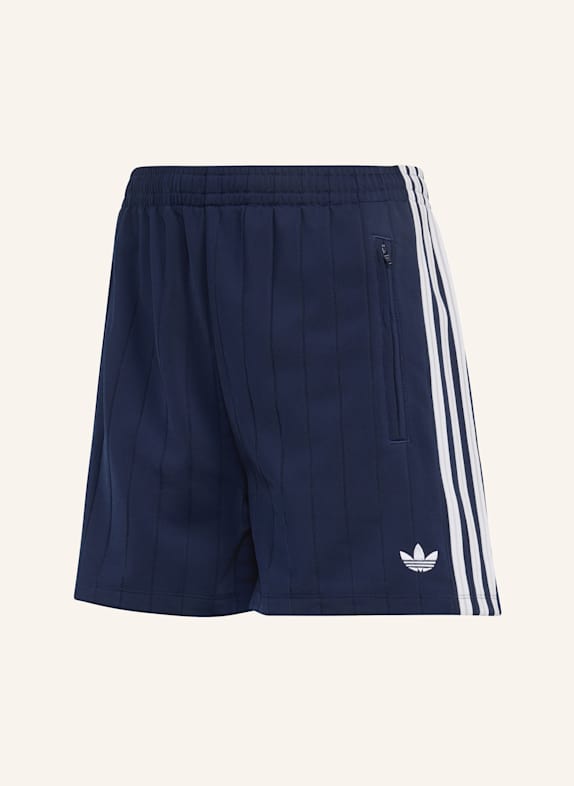 adidas Originals PINSTRIPE FIREBIRD SHORTS BLAU/ WEISS/ GRAU