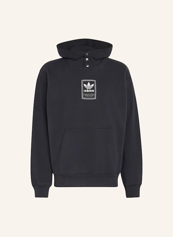 adidas Originals ELEVATED GFX HOODIE SCHWARZ