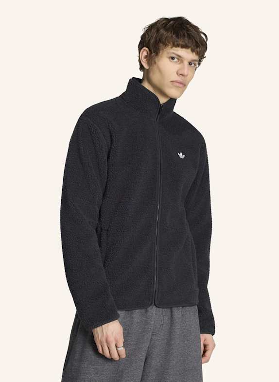 adidas Originals TREFOIL ESSENTIALS TEDDY FLEECE SCHWARZ
