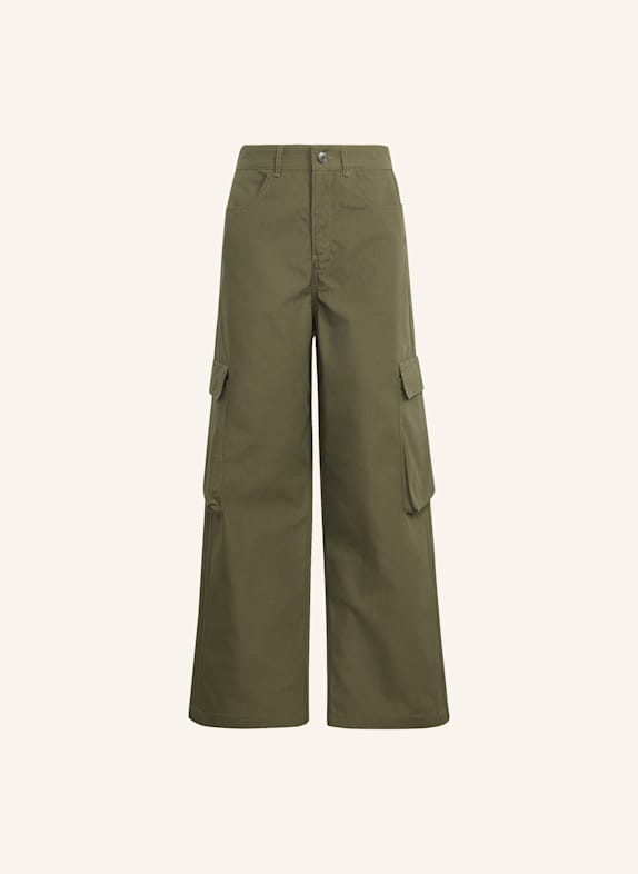 adidas Originals CARGOHOSE, OVERSIZE, RIPSTOP GRÜN