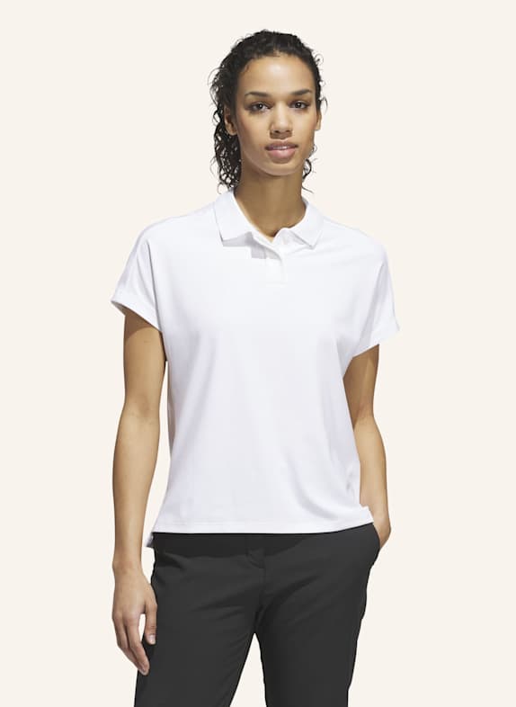 adidas ULTIMATE365+ BUTTERSPUN POLOSHIRT, LOCKER GESCHNITTEN WEISS
