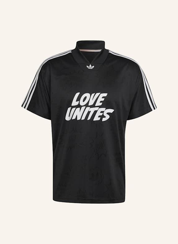 adidas Originals LOVE UNITES EMB JERSEY SCHWARZ