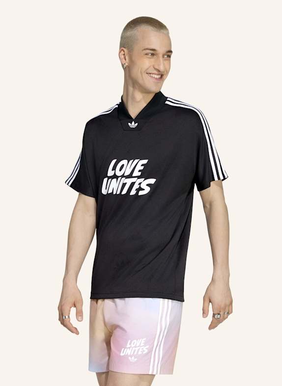 adidas Originals LOVE UNITES EMB JERSEY SCHWARZ