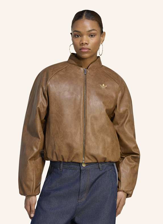 adidas Originals SST JACKE, KÜRZER GESCHNITTEN BRAUN