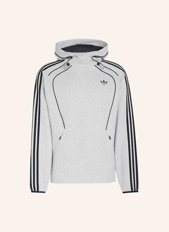 adidas Originals SPACER TEAMGEIST 26 CUTLINE HOODIE GRAU